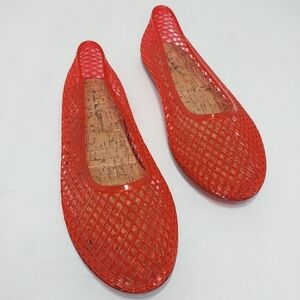 Nicole Miller Jelly Flats,‎ NEW, Size 7| EUR 38